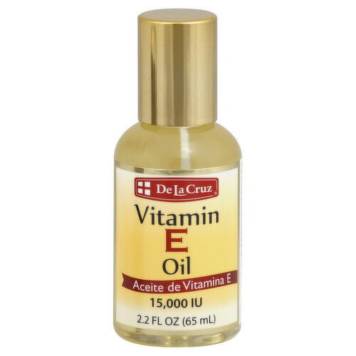 De La Cruz Vitamin E Oil, 15,000 IU