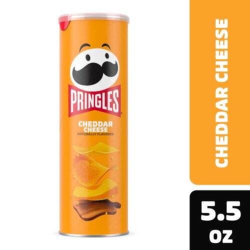 Pringles Potato Crisps Chips, Cheddar Cheese