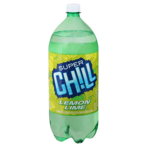 Super Chill Soda, Lemon-Lime