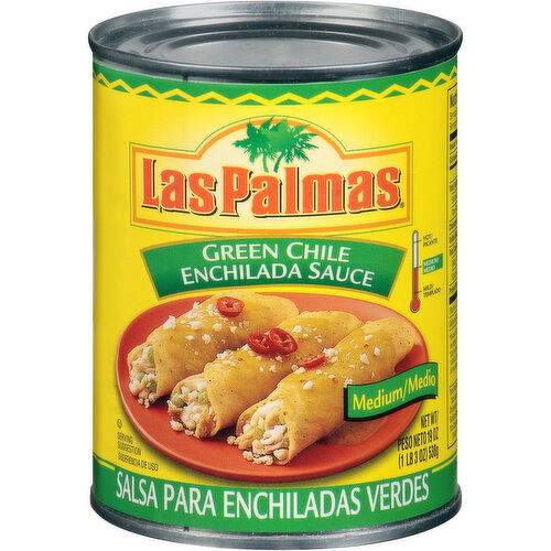 Las Palmas Medium Green Chile Enchilada Sauce