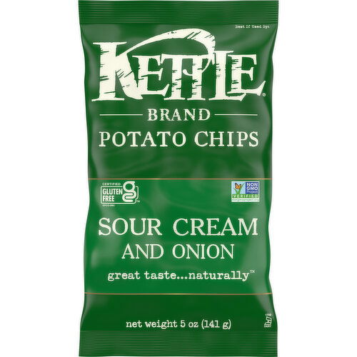 Kettle Brand® Sour Cream & Onion Kettle Potato Chips