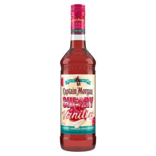 Captain Morgan Spiced Rum, Cherry Vanilla Flavor