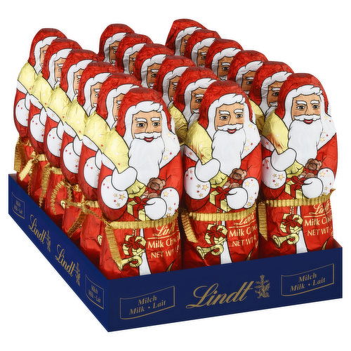 Lindt Milk Chocolate, Santa