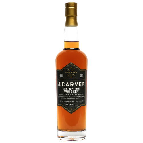 J. Carver Whiskey, Straight Rye