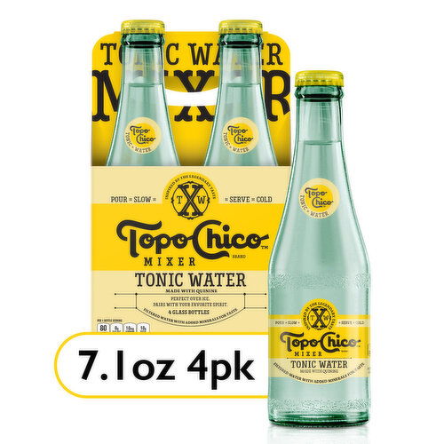 Topo Chico  Mixer Club Soda Glass Bottles