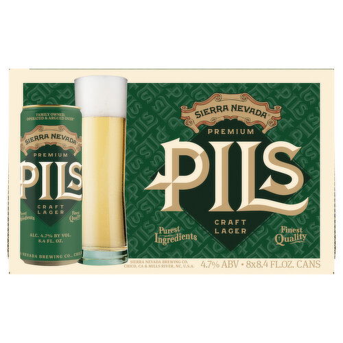 Sierra Nevada Pils Craft Lager Beer