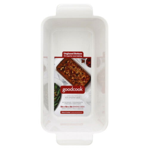 Good Cook Baking Dish, White