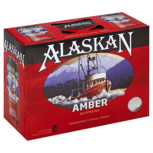 Alaskan Beer, Alt Style Ale, Amber
