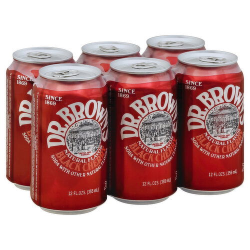 Dr Brown's Soda, Black Cherry