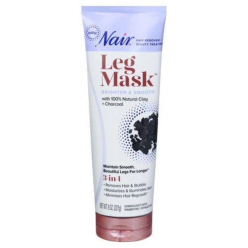 Nair Leg Mask, Brighten & Smooth