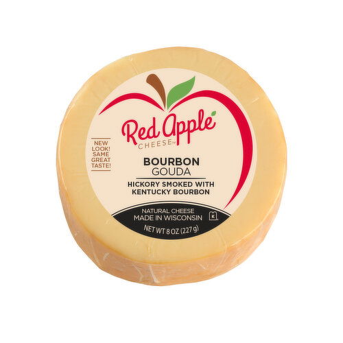 Red Apple Hickory Smoked Bourbon Gouda