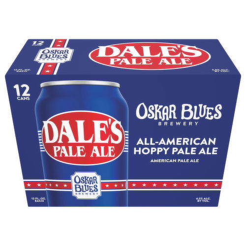 Oskar Blues Beer, Pale Ale, Dale's