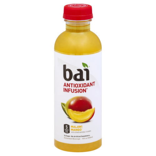 Bai Antioxidant Infusion, Malawi Mango