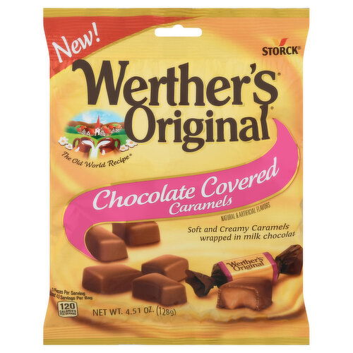 Werther's Original Caramels, Chocolate Covered