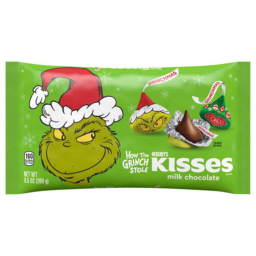Hershey's Kisses Grinchmas Milk Chocolate