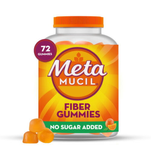 Metamucil Not Applicable Fiber Gummies Supplement, Orange Flavor