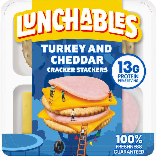 Lunchables Turkey & Cheddar Cheese with Crackers Snack Kit