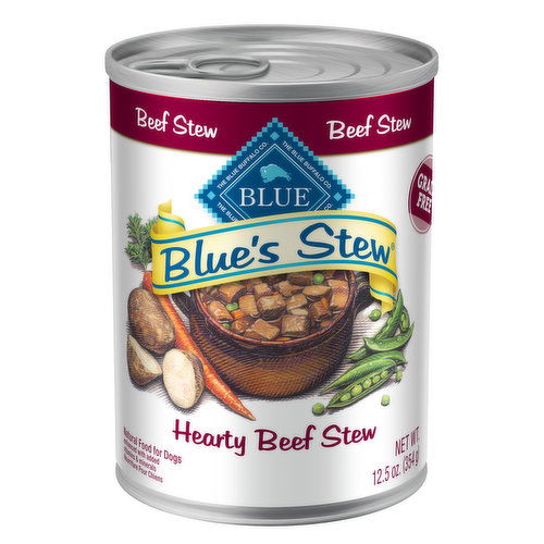 Blue Buffalo BLUE Blue's Stew Natural Adult Wet Dog Food, Beef Stew