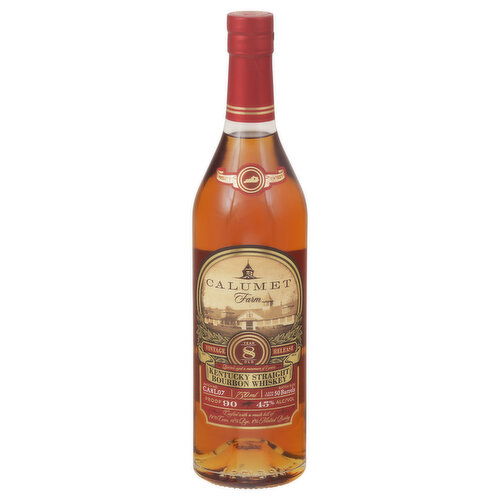 Calumet Farm Whiskey, Straight Bourbon, Kentucky