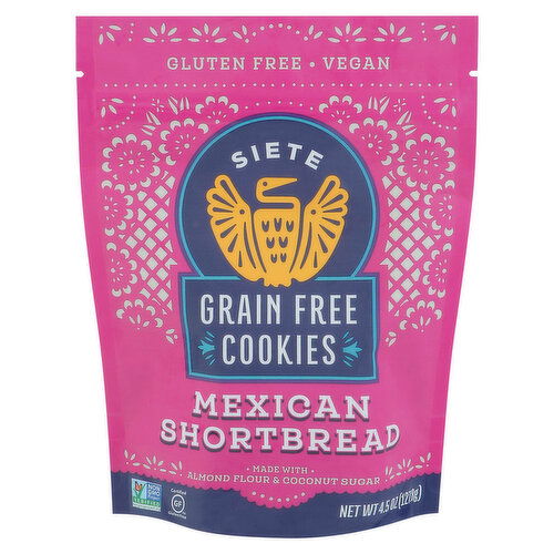 Siete Cookies, Grain Free, Mexican Shortbread