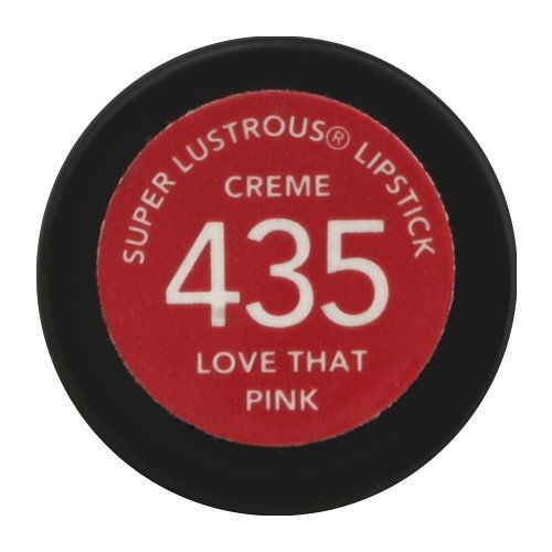 Revlon Super Lustrous Lipstick, Creme, Love That Pink 435