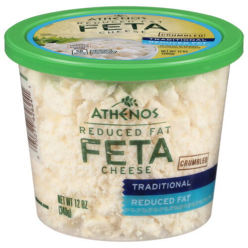 Athenos Reduced Fat Crumbled Feta Cheese