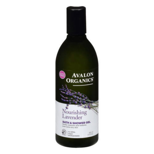 Avalon Organics Nourishing Lavender Bath & Shower Gel