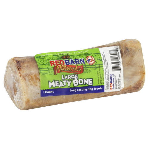 Redbarn Naturals Dog Treat, Meaty Bone, Large