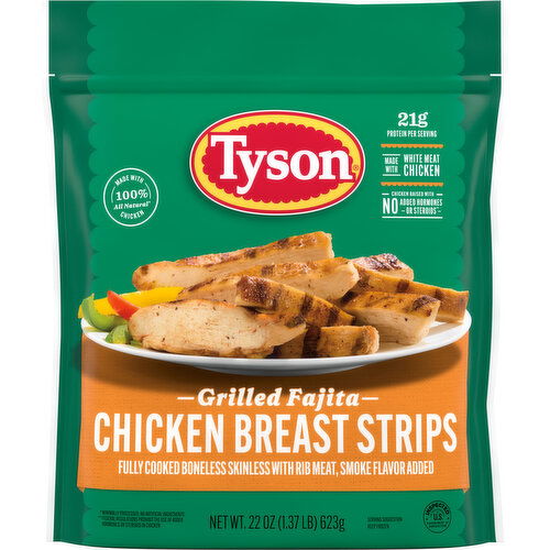 Tyson Frozen Grilled Fajita Chicken Strips