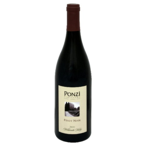 Ponzi Vineyards Pinot Noir, Willamette Valley, 2005