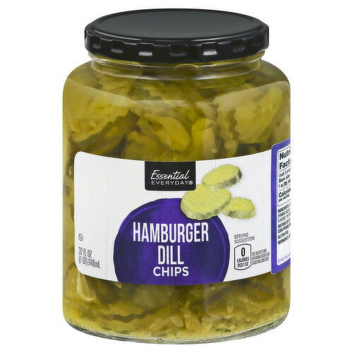 Essential Everyday Hamburger Dill, Chips