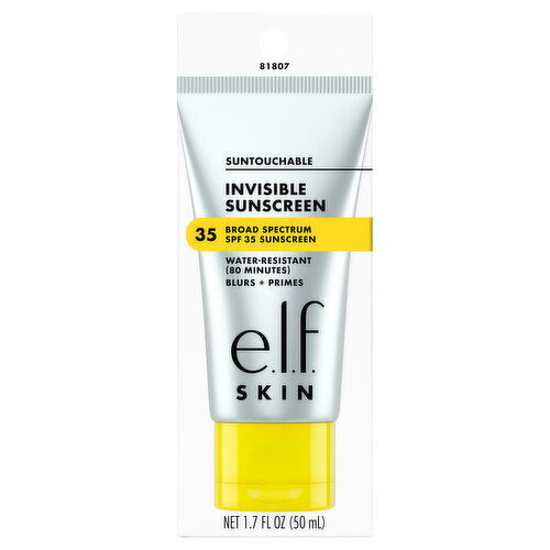 E.L.F. Broad Spectrum SPF 35 Invisible Sunscreen