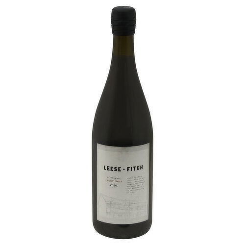 Leese Fitch Pinot Noir, California, 2010