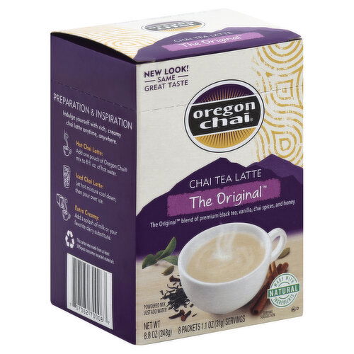 Oregon Chai Chai Tea Latte, The Original, Powdered Mix