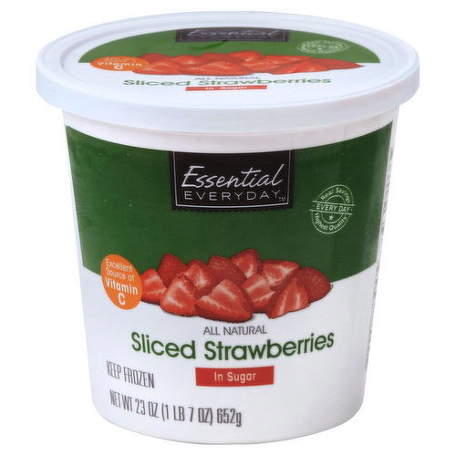 Essential Everyday Strawberries, Sliced