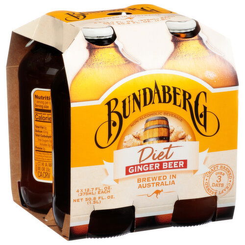 Bundaberg Ginger Beer, Diet