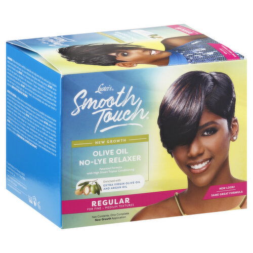 Lusters Smooth Touch Relaxer, No-Lye, Olive Oil, Regular