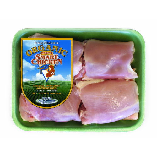 Smart Chicken Organic Boneless Skinless Chicken Thighs