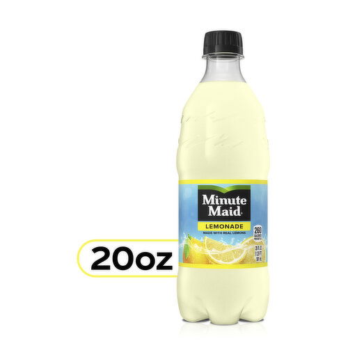 Minute Maid  Lemonade Made W/ Real Lemons