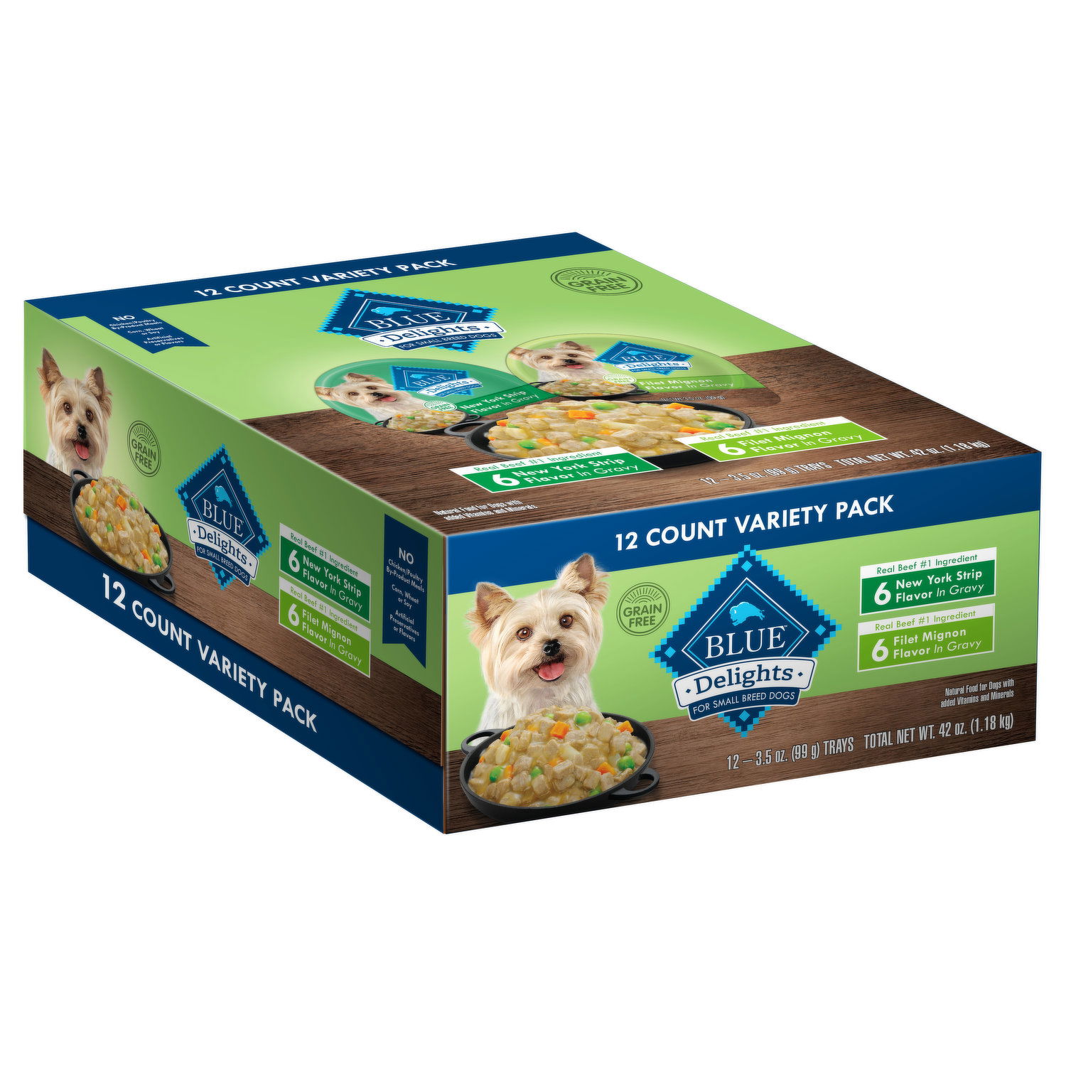 Fashion blue naturals dog food