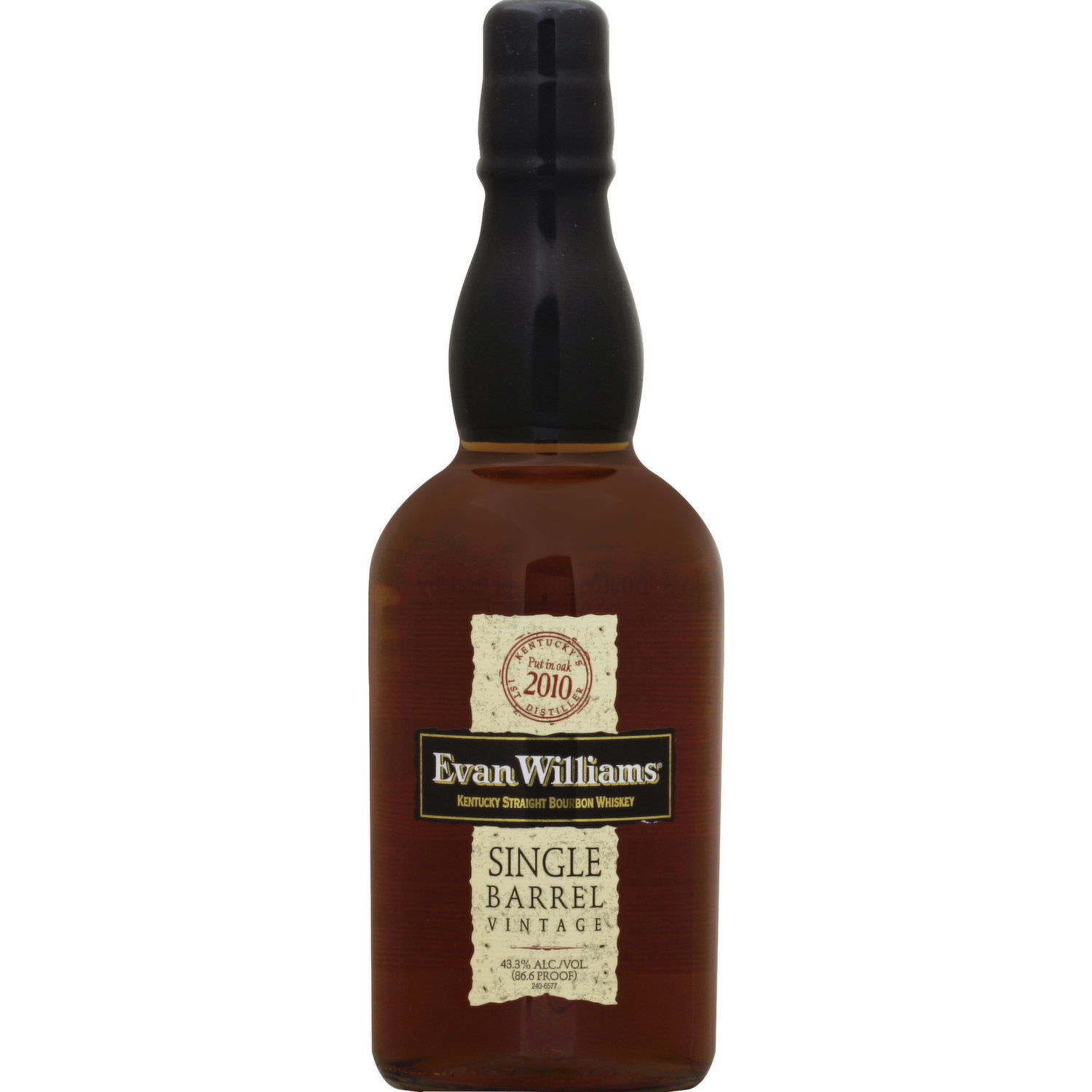 1988 Evan Williams Single Barrel Vintage Straight Bourbon