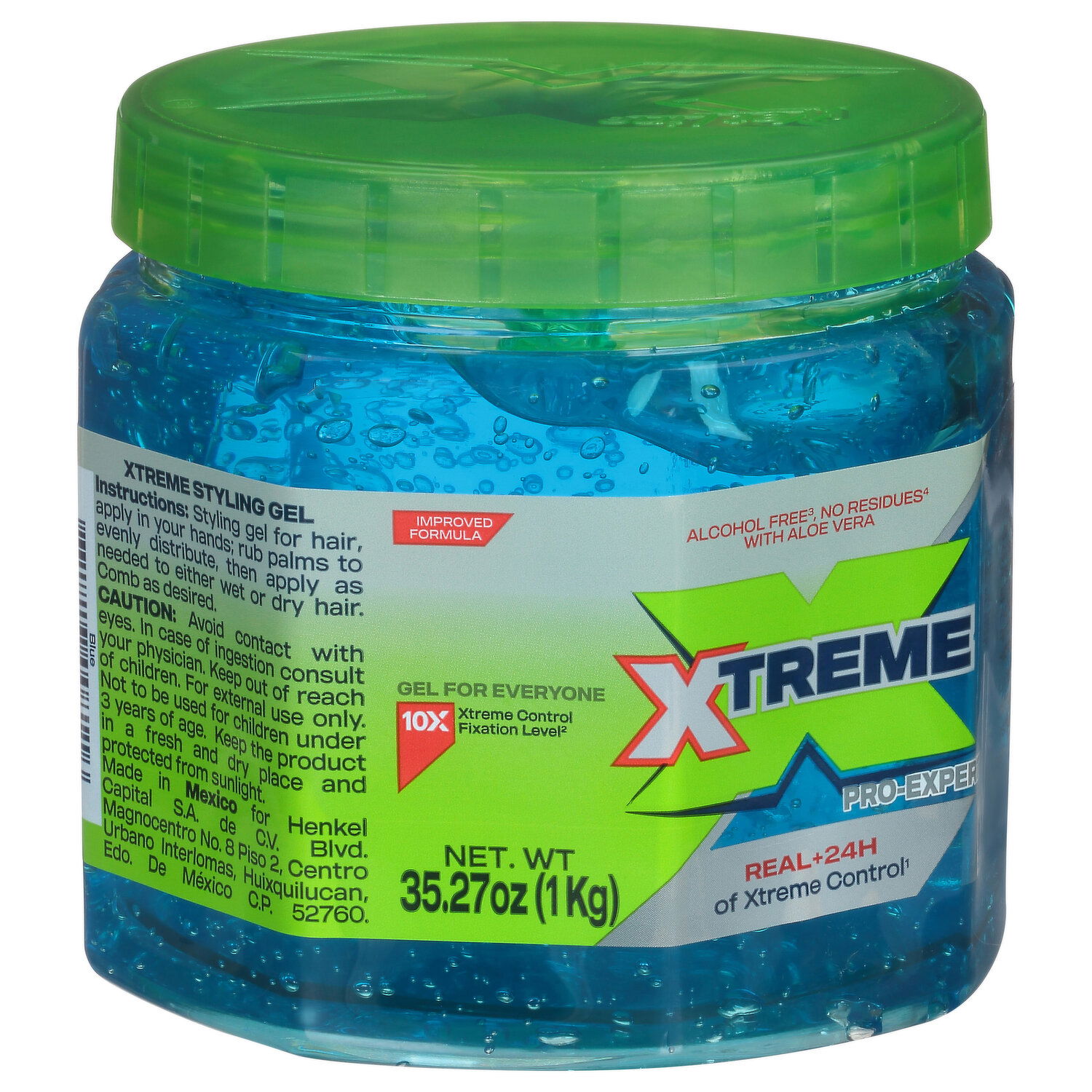 トライアルセット・サンプル PESCA Gel change moisture All-in-one Super Wet Azul Firm Hold Hair Styling Gel, Unisex