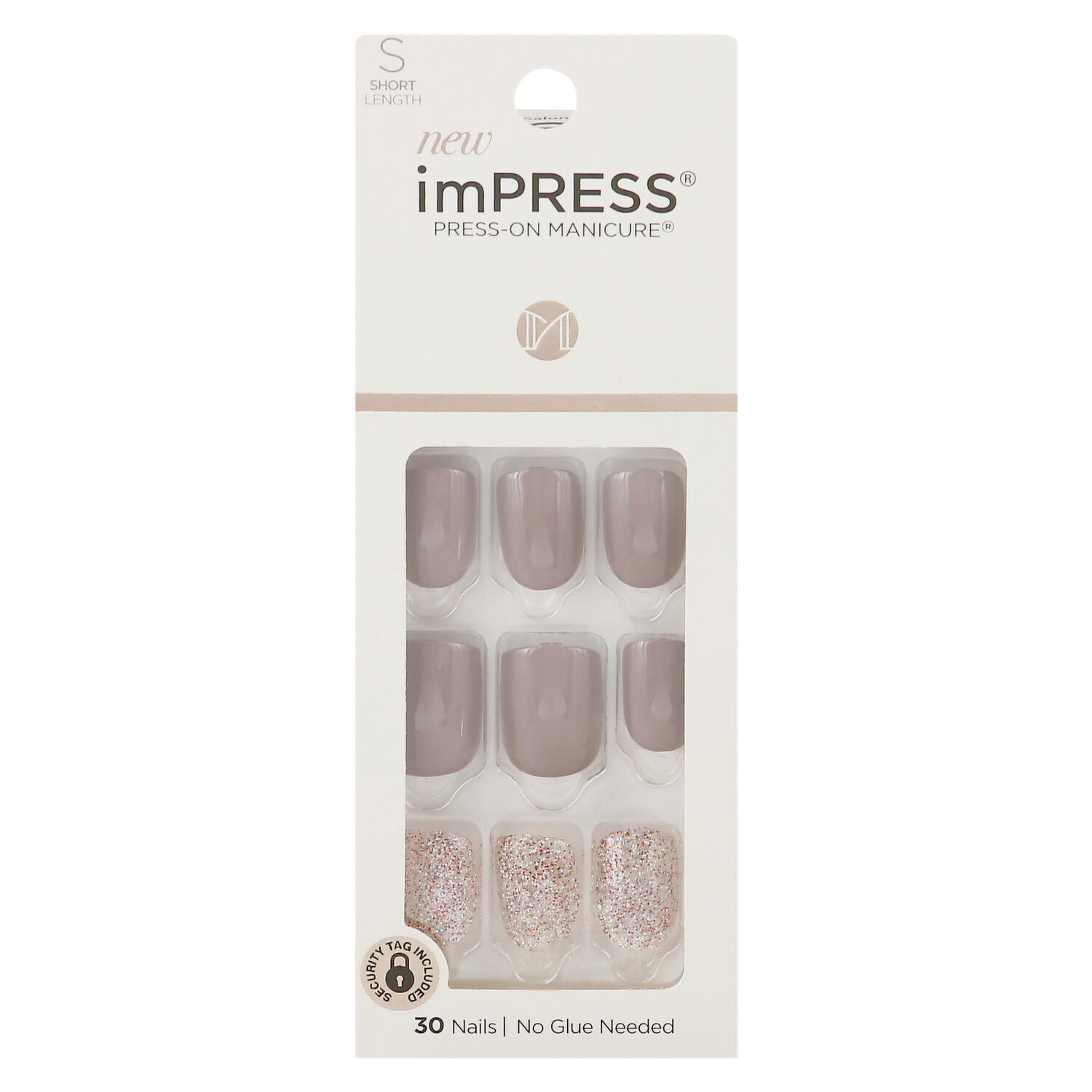 ImPRESS Press-On Manicure Press-On Nails - store Flawless -4 pack bundle