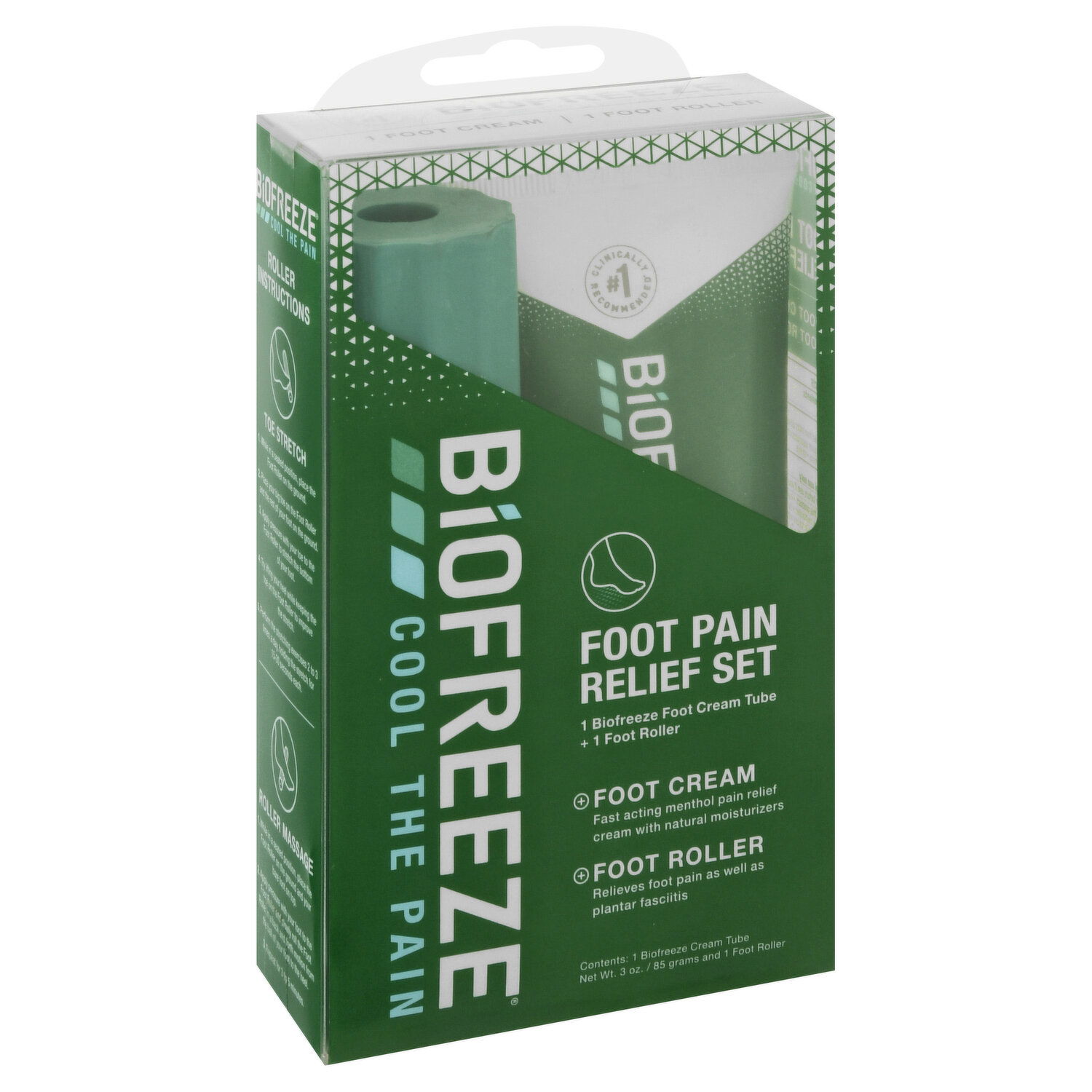 BIOFREEZE 冷却療法クリーム 110g×3本 Amazon.com: Biofreeze Pain Relief Cream for Knee, Neck, Hip